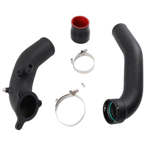 Turbo Charge Pipe Compatible with BMW B58 340i 540i/ix 740i/ix F30 G30 G31 G11 3.0 2016-2019 3 Inch Pipe Aluminium Intake Charging Tube