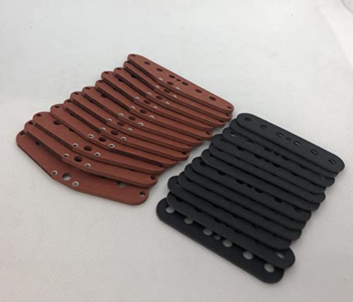 Single coil Strat pickup making flatwork bobbins - Red - 12 bobbins