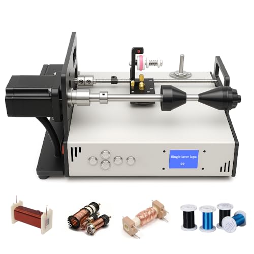 110V Cable Wiring coil winding Machine Automatic Tube Amplifier Winding Machine Industrial Grade Coil Tape Fishing Line Winder