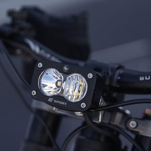 Baja Designs S2 Sport Headlight Kit for Sur-Ron Light Bee X/Talaria MX3/MX4 (Driving Combo; Clear)