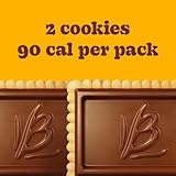 Bauducco Choco Biscuit Cookies, 25.3 oz (Pack of 40) - Crispy & Delicious Chocolate Cookies, Individually Wrapped for Snacks, Dessert & Lunch Boxes - 2 Cookies per Pack