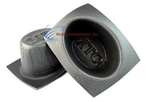 Install Bay 5x7 Acoustic Speaker Oval Baffle Car Audio Bass Reflex System 2 PK