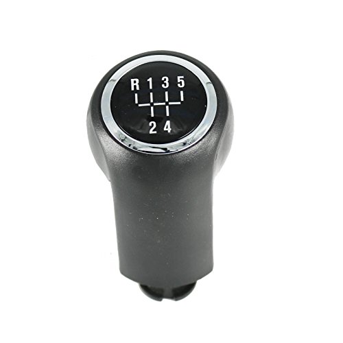 kangbeier 5 Speed Gear Shift Lever Knob Black for Vauxhall OPEL Astra Corsa D 2005 2006 2007 2008 2009 2010