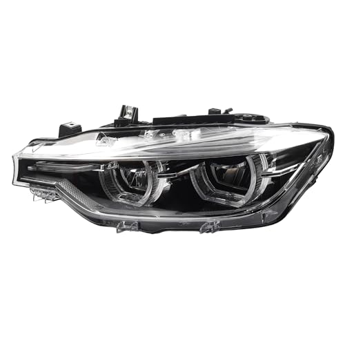 Dasbecan LED Headlamp Compatible With BMW F30 3 Series 2016-2019 Left Driver Side Headlight W/O AFS Type Replaces# 63117419629 8738715 63117419630 8738716