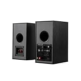 Klipsch R-41PM Powered Bookshelf Speaker,Black