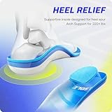 VALSOLE MaxStabilize Insoles - Orthotics for Heel Pain Relief - High Arch Support Orthotic Inserts for Plantar Fasciitis-Heel Spur - Work Boot Shoe Insoles for Men Women - All Day Superior Comfort