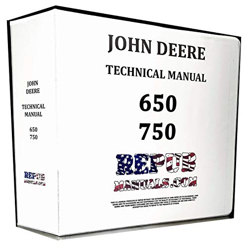 John Deere 650 Tractor Technical Service Repair Manual