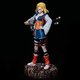 Muenmee Android 18 Figure, Android 18 Anime Statues Figurine PVC Figure Collection Home Decor Gift Model Toys Anime Figure Birthday Gift 10.2 Inch