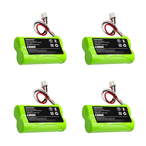 4 Pack HFR-50AAJY1900x2(B) Battery Compatible with Nvidia Shield Game Controller 2.4V Ni-MH 1800mAh