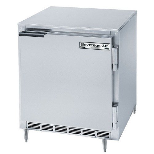 Beverage Air UCR27HC Undercounter Refrigerator 27" Single Section Shallow Depth Solid Door