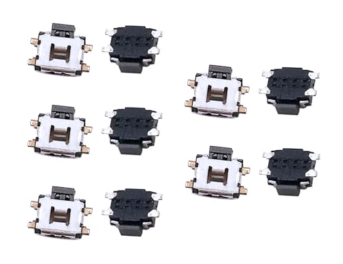 10 Pcs Inner Power Eject Button Switch Parts Compatible with Playstation 4 CUH-12XX Console Power Switch On Off Button Replacement