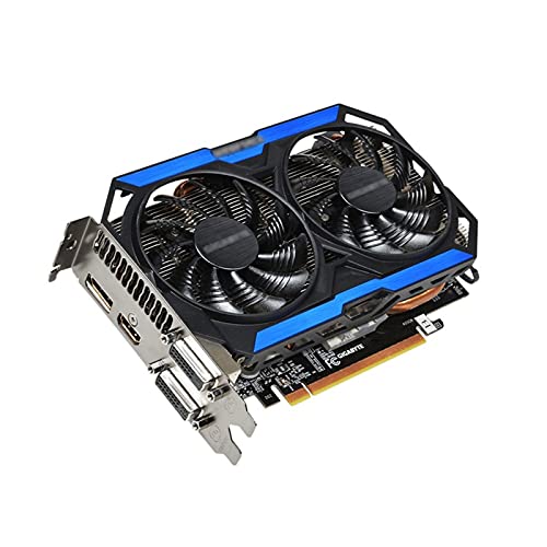 HMMMAVVZP Graphic Cards GTX 960 4GB Fit for NVIDIA GTX960 4GB OC GPU Computer Game Map GTX 750 Ti VGA DVIFan Graphics Card