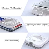 pzoz Earbuds Case Compatible for Apple iPhone/iPad/iPods EarPods, Earphones Cord Organizer Cover Wired Manager Holder Wrap Winder Mini Storage Carrying Cable Management