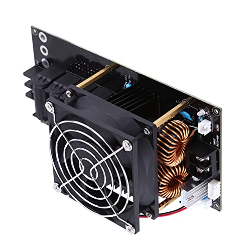 DC12-36V 20A 1000W ZVS Induction Heating Module Heater with Copper Pipe Induction Heating Bolt Remover ZVS Induction Heating Coil Kit 25 * 17 * 7