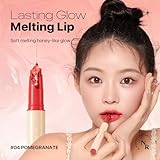 Nature Republic HONEY MELTING LIP (04 POMEGRANATE) SOFT LIP STICK, korean lip, Lip Gloss, Glow lip, glossy, lip balm, lip crayon, jelly gloss, lip pen, tint, korean make up