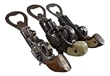 Ebros Gift Pack of 3 Assorted Rustic Western Old World Outlaw Cowboy Dual Six Shooter Revolver Gun Pistols Soda Beer Glass Bottle Cap Openers Cabin Lodge Country Accent Accesory