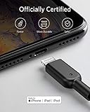 Anker Powerline II Lightning Cable (1ft) PowerCore 13000 Portable Charger0mAh 2-Port Ultra Portable Phone Charger Power Bank