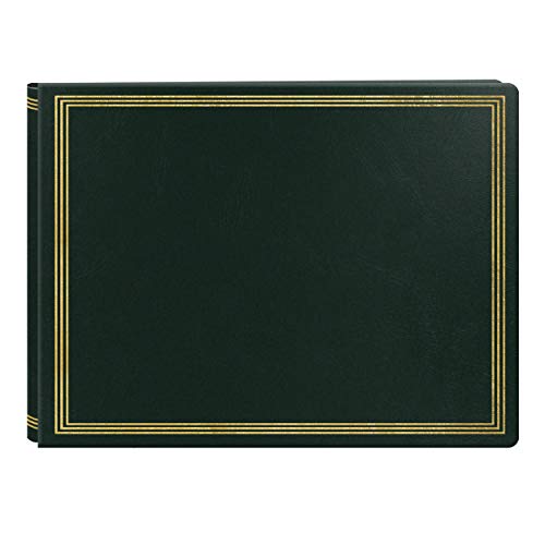 Pioneer Photo Albums Jumbo Magnetic Page X-Pando Album, Hunter Green