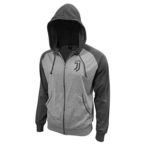 Icon Sports Juventus Lightweight Hoodie (Large, JV01LWH-HG)