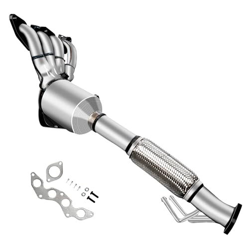 FortunaFlow Catalytic Converter Compatible with Ford Focus 2012-2017 2.0L Front,Replace 16647 30580 19523 674 137(EPA Compliant high flow standard)