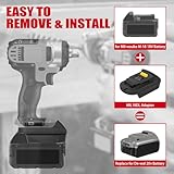 MIL18DL Adapter for Milwaukee to for Dewalt Battery, for Milwaukee M18 18V Lithium Battery Convert to for Dewalt 20V MAX XR Lithium Battery,Power for Dewalt 20V Cordless Tools