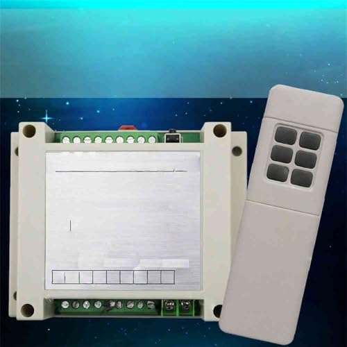3000m 6-Way Wireless Remote Control Switch 12V Receiving Relay Module Motor Motor Lift Controller