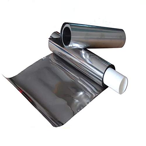 Titanium foil, high purity Titanium foil, Titanium skin, Titanium coil, Titanium strip, Titanium alloy foil for scientific research (0.01×120×1000mm)