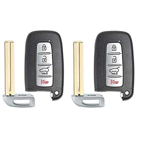 Beefunny 315MHz PCF7952 Chip FCC: SY5HMFNA04 Smart 4 Button Remote Key Fob for Kia Sportage Soul, for Hyundai Elantra Genesis (2)