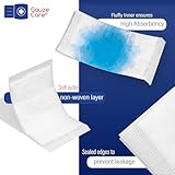 GauzeCare Sterile Abdominal- ABD Combine Pads| 50-Pack, 5 x 9 Inches| Extra Absorbent & Thick, Individually Wrapped Wound Dressing, First Aid Pads| Surgical-Grade, Nonstick- for Heavy Leakage, Post Op