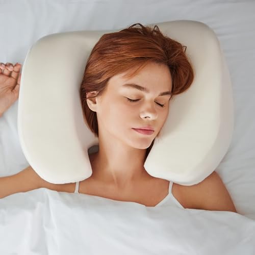NextSleep, The Best Back Sleeper Pillow, Sleep on Your Back Comfortably, Wrinkle Prevention, Patent Pending Neck Support, Satin Case Included, 100 Night Sleep Trial, CertiPUR-US