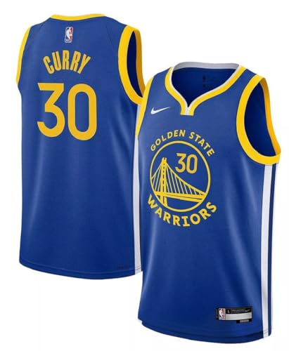 Stephen Curry Golden State Warriors Adult Blue Icon Edition Swingman Jersey -Large