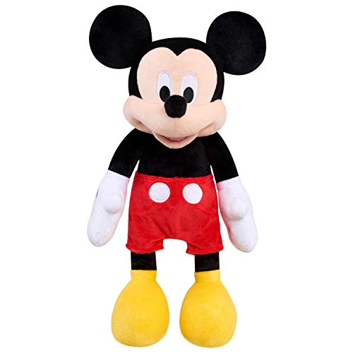 Disney Junior Mickey Mouse Large Plush Mickey Mouse, Officially Licensed Kids Toys for Ages 2 Up by Just Play