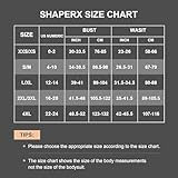 SHAPERX Women's Shapewear Tank Tops, Seamless Tummy Control Shaping Camisole Adjustable Straps Anti-Roll Hem