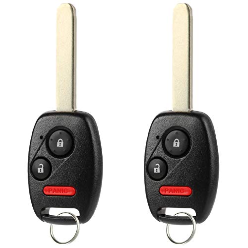 2 Key fits Honda Civic LX Odyssey 2006 2007 2008 2009 2010 2011 2012 2013 2014 Keyless Entry Remote Fob (N5F-S0084A)