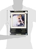 Dimensions Gold Collection Counted Cross Stitch Kit, Beautiful Ballerina, White Aida, 14'' x 14'', multi-colored, 18 Count