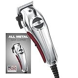 Wahl USA Pro Ultra Quiet High Torque Corded Hair Clipper for Ultra Quiet Operation and Cooler Operating Temperatures, Metal Housing with Bonus Hair Clipping Guard Caddy097