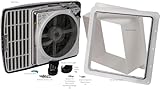 Maxxair MAXXFAN DELUXE 10-Speed Fan Motor with 12 Inch Fan, Anti-Rattle Lid