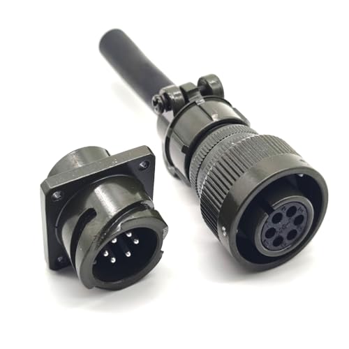 GXMRHWY Bayonet Series 3106A14S-6 3102A14S-6 Male and Female 6 Pin Connector