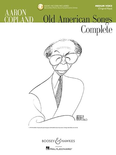 Old American Songs Complete Medium Voice Bk/Online Audio With Piano Accompaniments