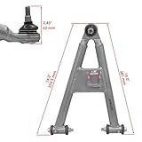 Caltric Front Upper & Lower/Left & Right Complete A-Arm Set Compatible with Yamaha Banshee 350 YFZ350 - Fits Years 1989-2006 Yamaha Banshee 350 YFZ350 ATV / 4x4's