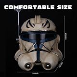 Clone Trooper Helmet Commander Cosplay Helmet Deluxe Cosplay Prop for Fans Collector's Edition