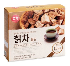 GOHYANG KOREAN Traditional Arrowroot Tea_13g x 15 Tea Bags_Product of Korea (칡차)