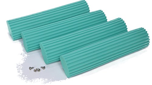 The Super® Standard 11" PVA Sponge Mop Refills - 4 Pack Plus Free Stainless Steel Screws