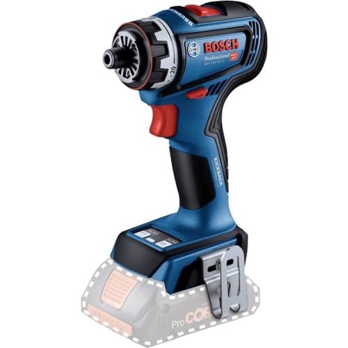 Bosch Professional 18V System Cordless Drill/Driver GSR 18V-90 FC (FlexiClick System, hard torque of 64 Nm, brushless motor, 2-gear, ideal for screwdriving and drilling applications in wood and metal)