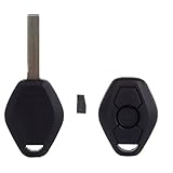 ECCPP Uncut keyless 315MHz / 433MHz Keyless Key Fob for EWS System(44Chip Inside) 315MHZ Replacement for BMW E81 E46 E39 E63 E38 E83 E53 E36 E85 HU92 LX8FZV FCC LX8 FZV LX8FZV 6955750