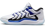 NIKE KD17 Basketball Shoes (FJ9487-100, White/Black/Game Royal/White) Size 11