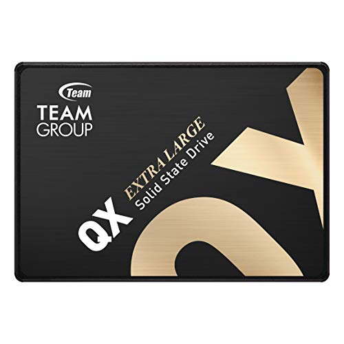 TEAMGROUP QX 4TB 3D NAND QLC 2.5 Inch SATA III Internal Solid State Drive SSD R/W Speed up to 560/500 MB/s 1000TBW Laptop & PC Desktop T253X7004T0C101