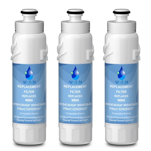 W10413645A EDR2RXD1 Replacement Compatible with W10413645, W10238154, P6RFWB2, 46-9082, 46-9903, Pack of 3