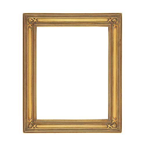 Museum Collection Gothic Ornate Picture Frame - 12x16, Gold Oil Painting Frames | Closed Corner High-End Antique Style Frames | Open Back Frames with No Glass or Backing