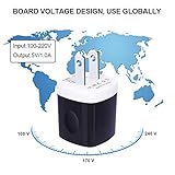 Wall Adapter 10 Pack,UorMe 1A 5V Single Port Charger Power USB Plug Charging Cube Block Box Compatible iPhone 14 13 12 SE 11, Galaxy S23 Ultra S22 S21 FE S10e S9 A13 A03s A71 A51 Note20 Google 8A 7A